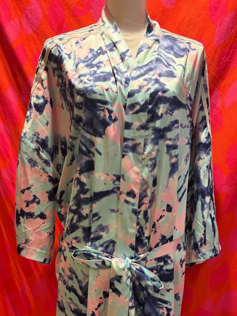Adidas Tie dye Kimono style robe - XL